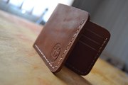 BRIZ портмоне из кожи ручной работы (Brown) 